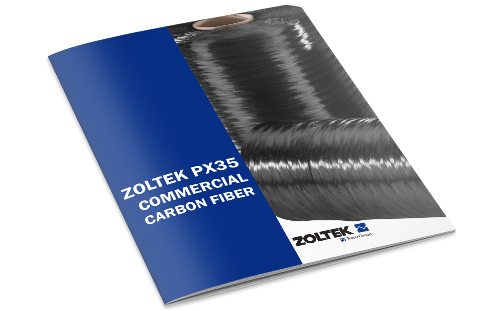 Tejido compuesto fibra de carbono - ZOLTEK™ PX35 - Zoltec - unidireccional
